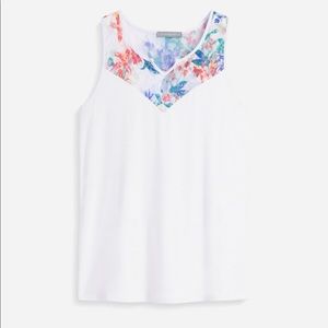 LOVEAPELLA Bradley Lace Detail Knit Tank